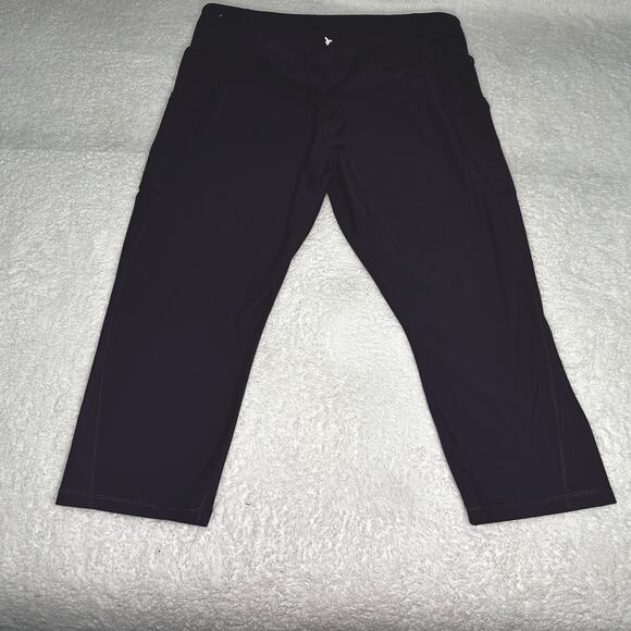 Old Navy Active Womens XXL HighRise Powersoft Purple Maxine Capri Leggings - Picture 9 of 9